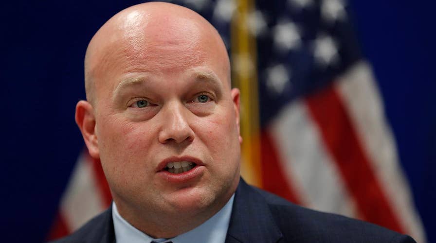 Administration stands by Acting Attorney General Whitaker