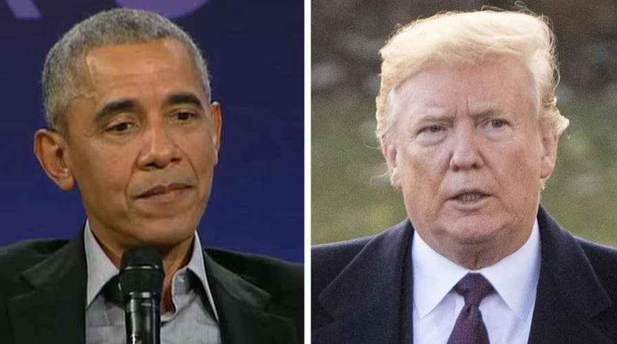 Obama takes thinly veiled shots at Trump