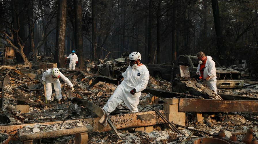 Heavy rain helps bring Camp Fire under control