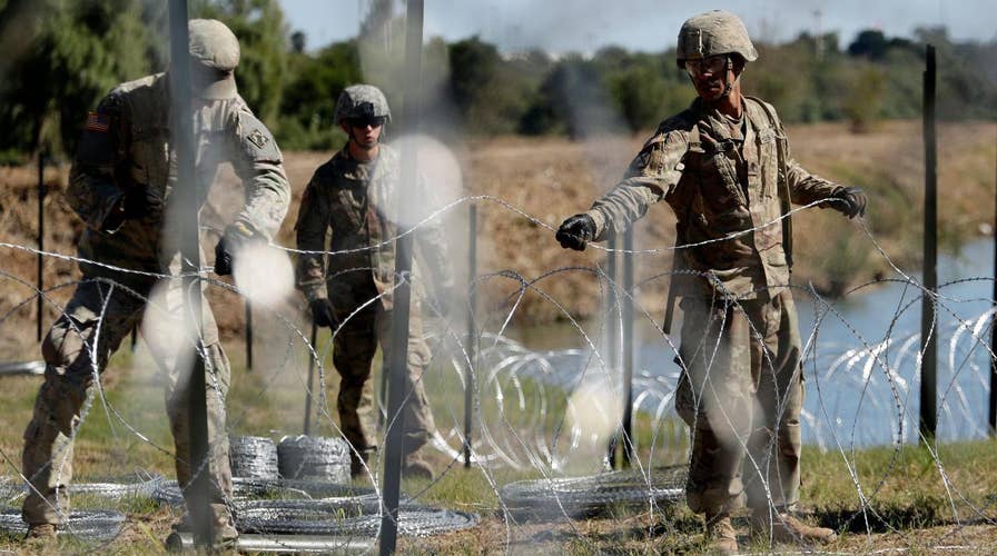 Should Trump visit US troops deployed to the border