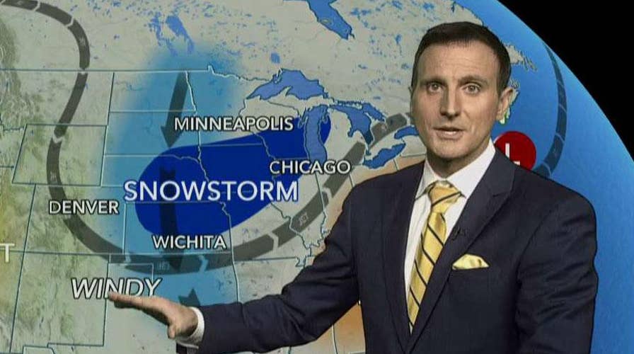 Major storm packs near-blizzard conditions