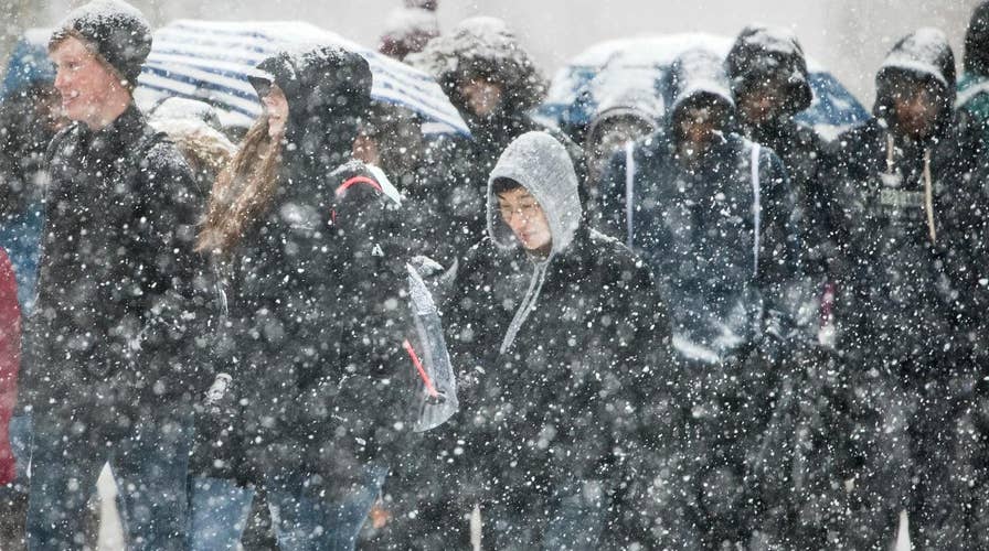 Flights canceled, highways shut down due to winter storm