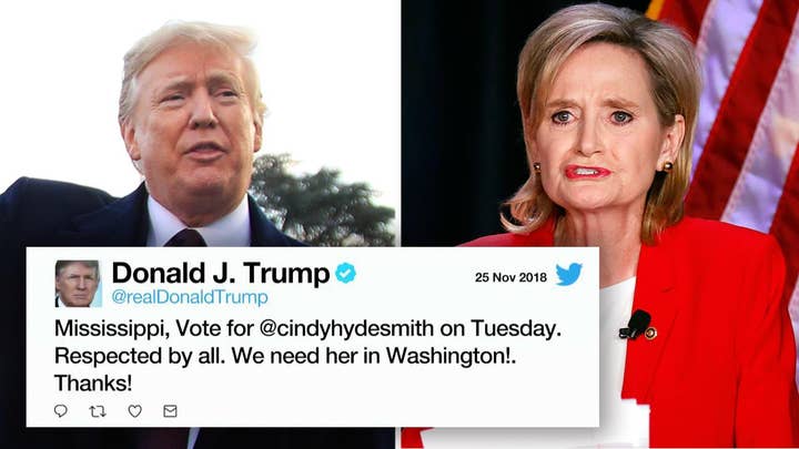 Trump to rally for Hyde-Smith ahead of Senate runoff