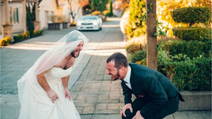 Bride surprises groom Clearance