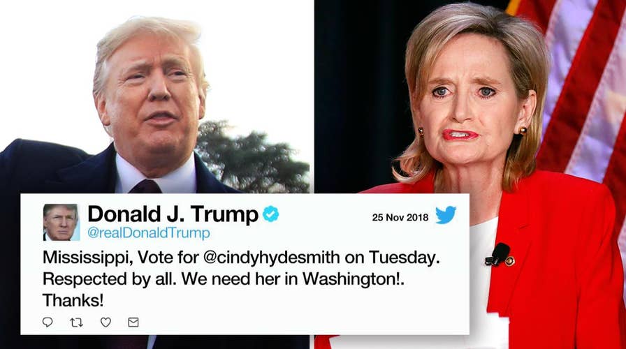 Trump to rally for Hyde-Smith ahead of Senate runoff