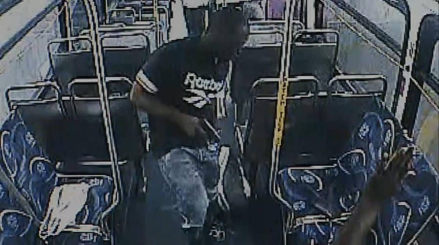 Warning, graphic content: Man shot during altercation on bus