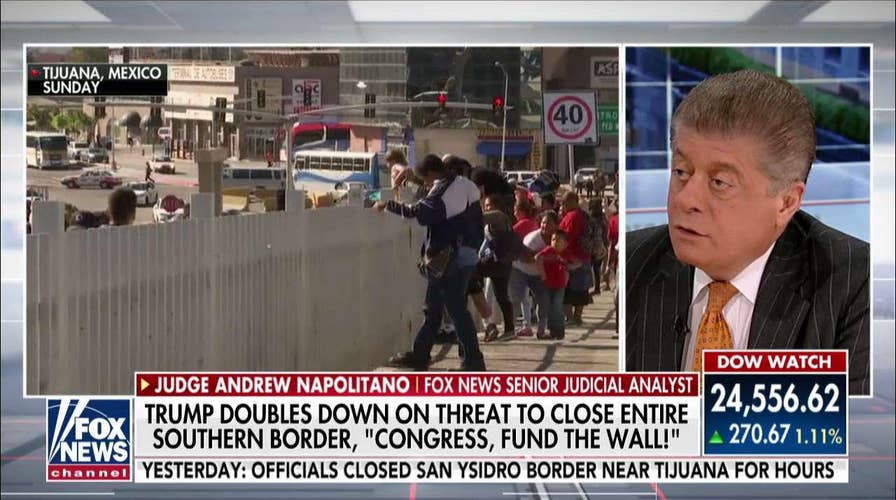 Judge Nap: Trump 'Doesn't Have to Tolerate Lawlessness', But He Can't 'Legally' Shut Border Down