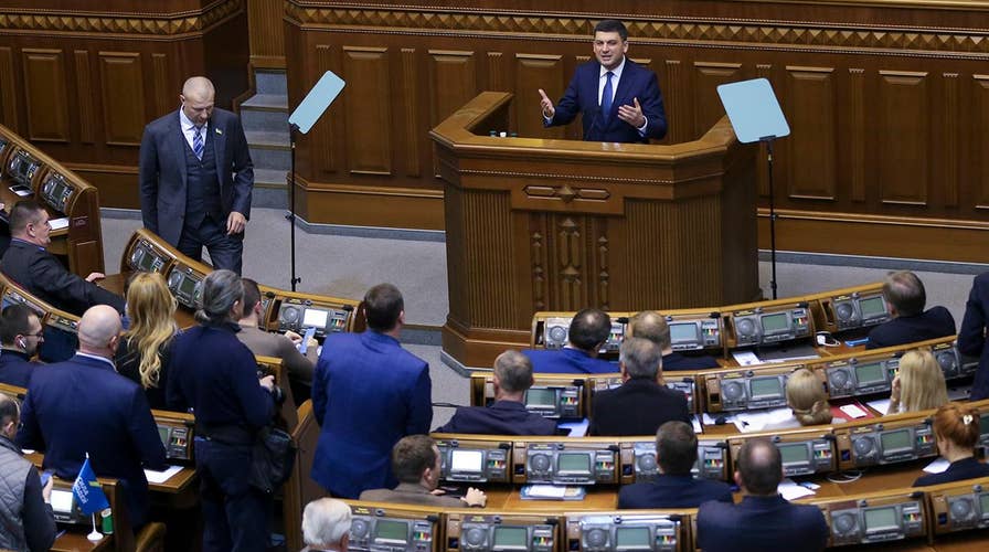Ukrainian parliament votes to impose 30-day martial law