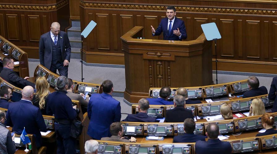 Ukrainian parliament votes to impose 30-day martial law