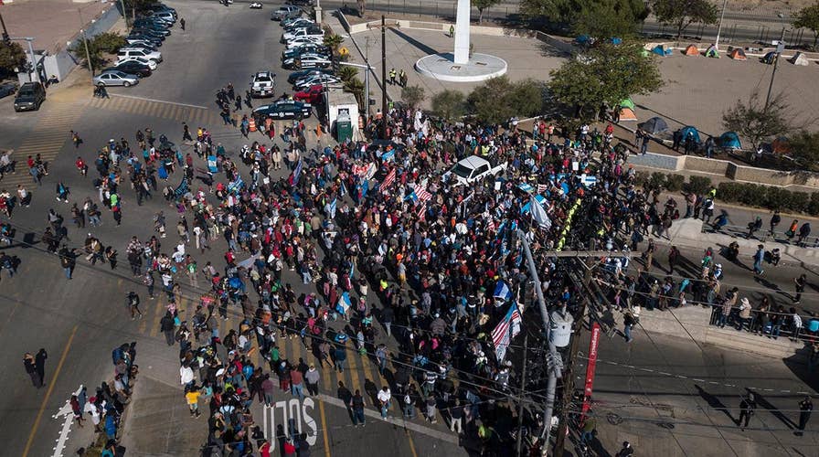 US locks down busy Mexico border crossing