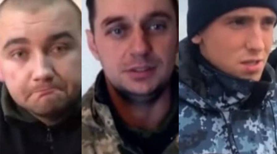 Seized Ukrainian seamen speak on Russian TV