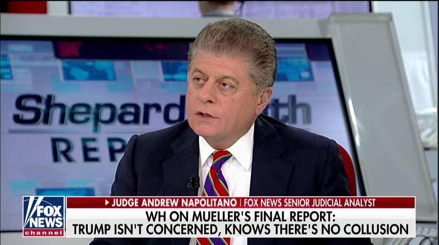 Judge Napolitano on Mueller accusing Manafort of lying.