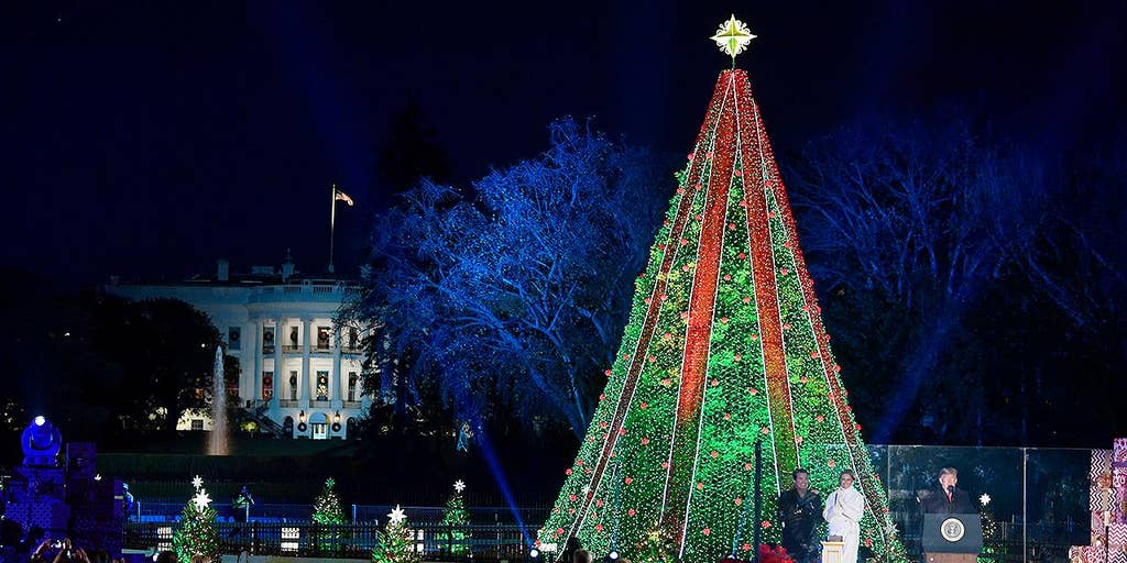 President Trump, first lady light National Christmas tree Fox News Video