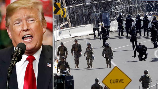 Media Mocks Trump For Deploying US Troops At The Border | On Air Videos ...