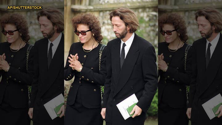 Book claims Eric Clapton was determined to stay sober after son's tragic death