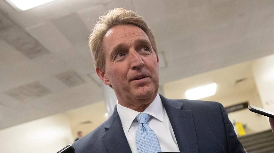 Flake trying to force GOP leaders to vote to protect Mueller