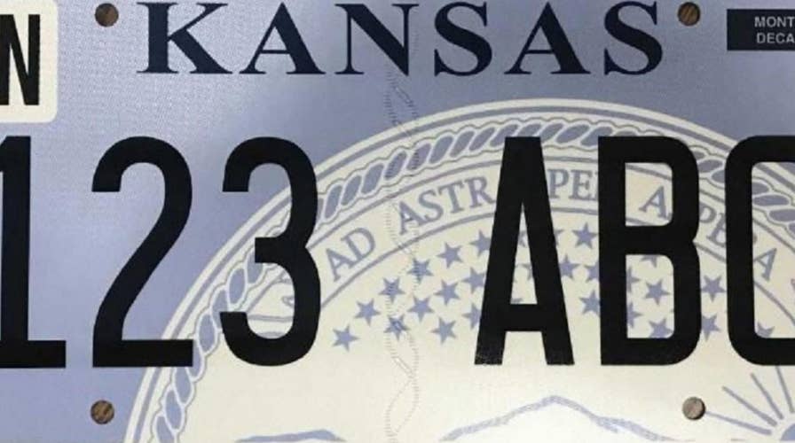 Kansas recalls license plates over offensive ethnic slur