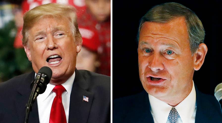 Napolitano: The Chief Justice takes on Trump