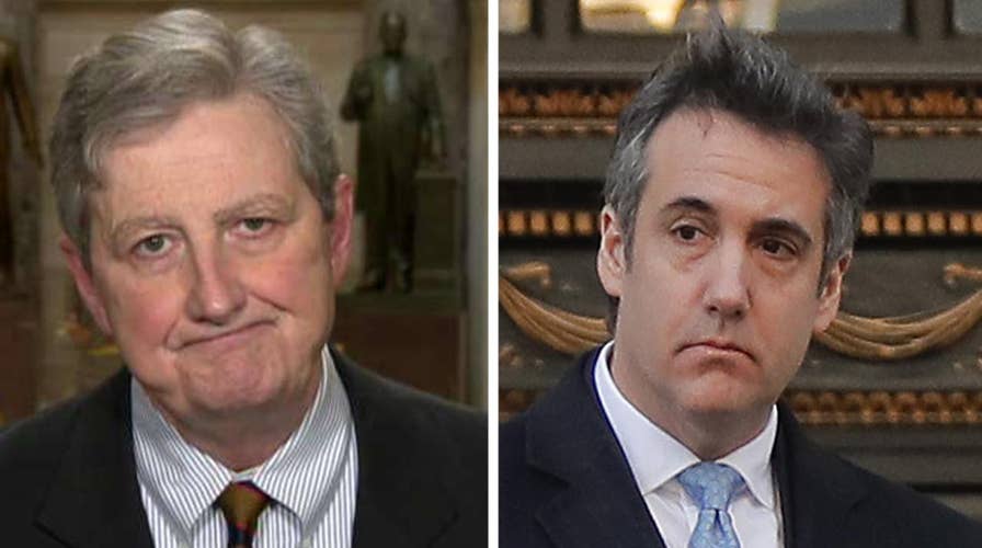 Sen. John Kennedy has no sympathy for Michael Cohen
