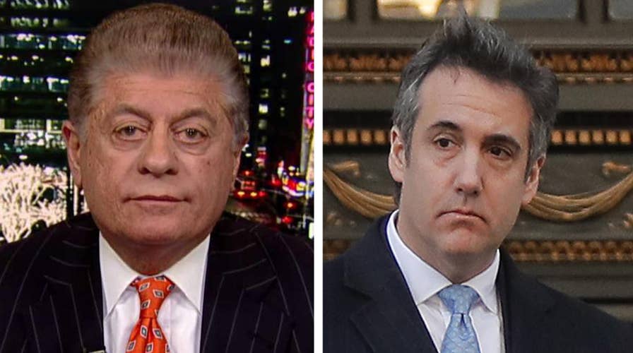 Napolitano: Michael Cohen's plea deal is tip of the iceberg