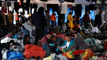 Resources running low for migrants camping in Tijuana