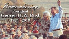 George H.W. Bush's reported last words: a dad affirming love for son George