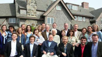 George H.W. Bush’s children and grandchildren pay homage to late president