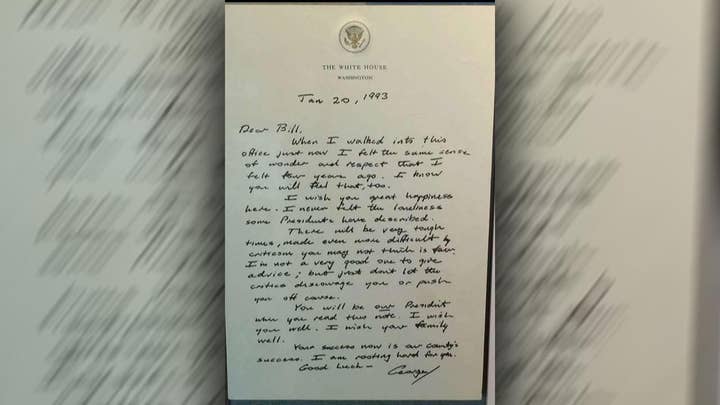 George H.W. Bush's letter to Bill Clinton goes viral
