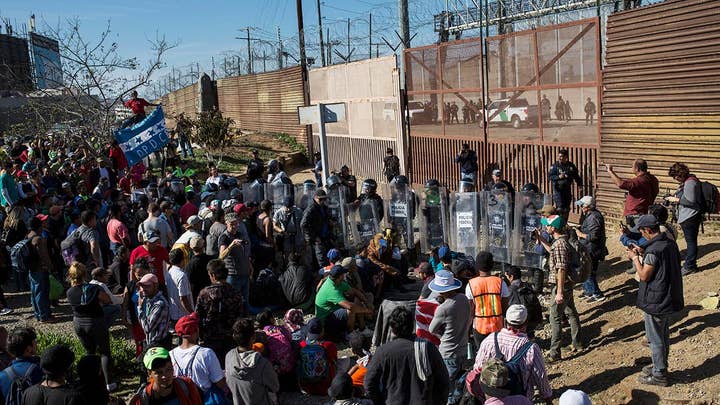 Caravan migrants moved from shelter