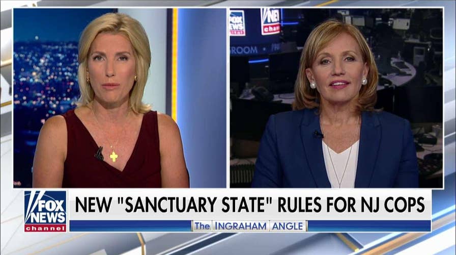 'Shame on You': Ingraham Blasts New Jersey AG for Rules Limiting Police Cooperation With ICE