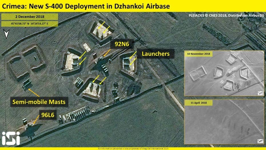 Russia deploys S400 surfacetoair missile battery in