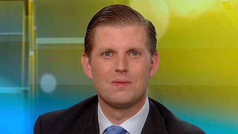 Eric Trump blasts Kellyanne Conway’s husband on Twitter