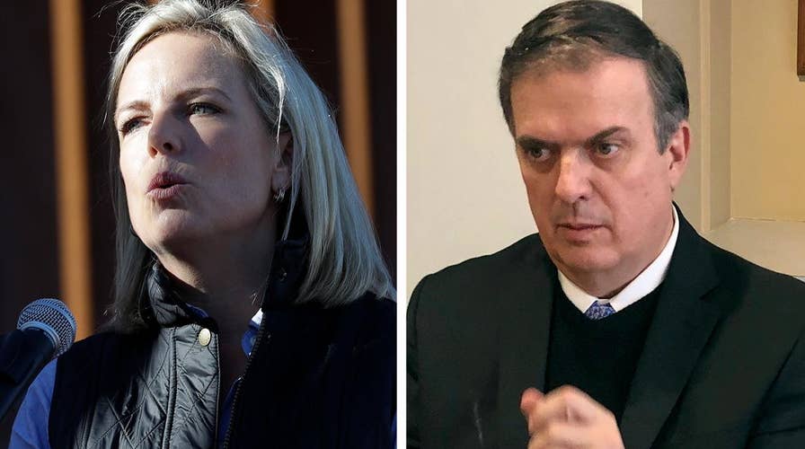Homeland Chief Nielsen meets with Mexico foreign minister
