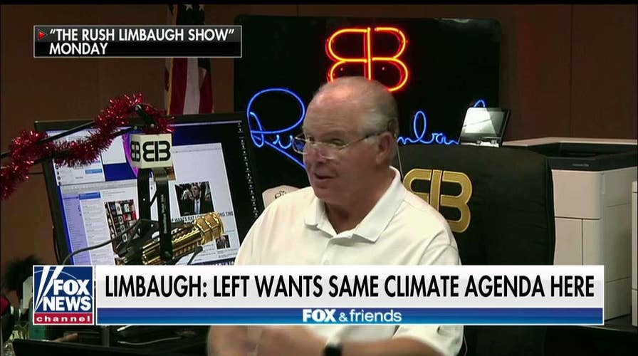 Limbaugh on France Unrest: Carbon Taxes 'Exactly' What the Left Wants in US
