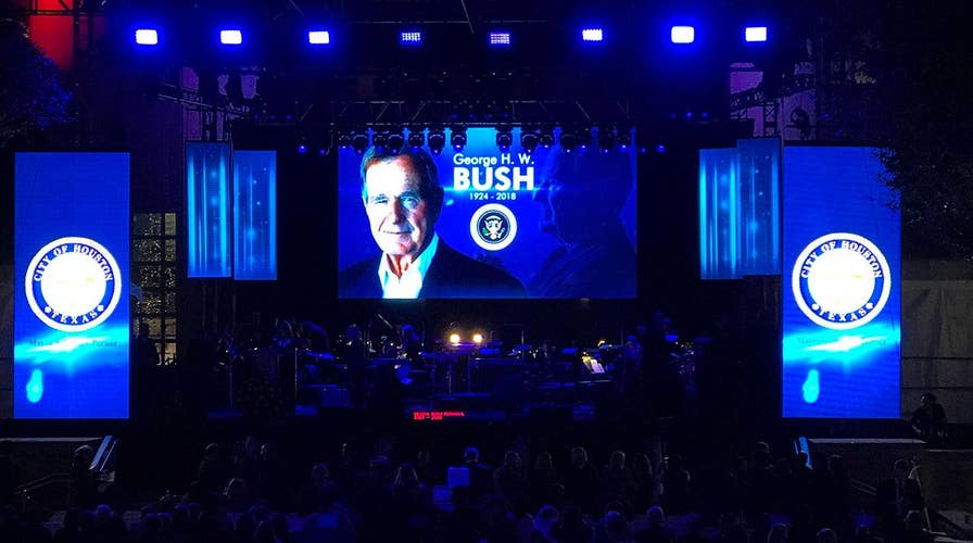 Houston remembers former President George H.W. Bush