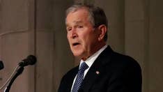 George W. Bush reveals George H.W. Bush's 'last words on Earth' during emotional eulogy