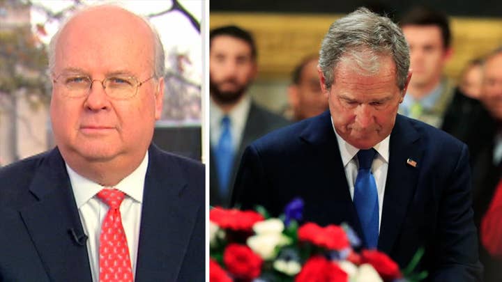 Karl Rove: George W. Bush penned dad's eulogy alone