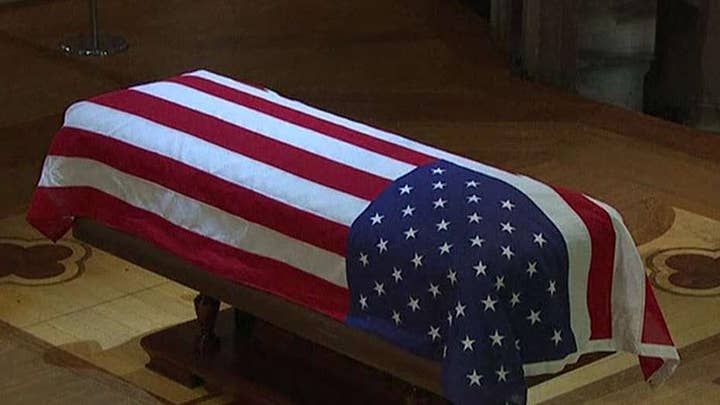 Final goodbye to President George H.W. Bush