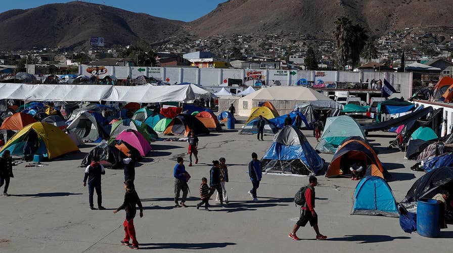 Migrants breach border amid asylum process frustrations