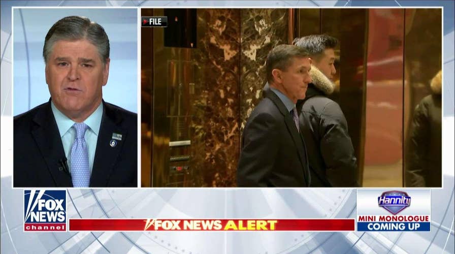 Hannity Blasts Michael Flynn Report