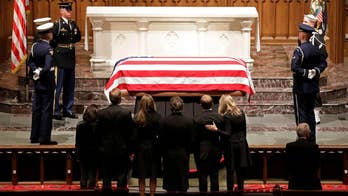 George H.W. Bush honored at Texas funeral: 'A life nobly lived'