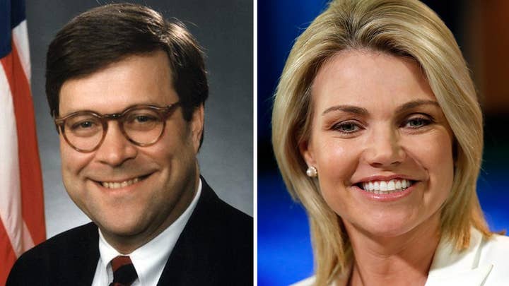 Trump to nominate Barr for AG, Nauert for UN ambassador