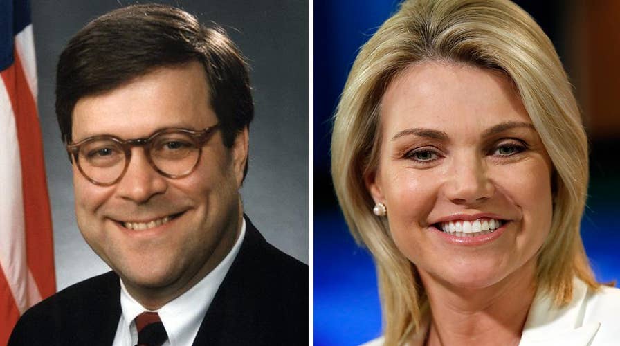 Trump to nominate Barr for AG, Nauert for UN ambassador