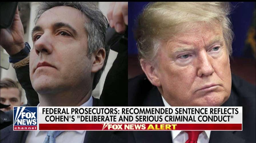 Dershowitz weighs in on Cohen sentencing memo, cooperation with special counsel