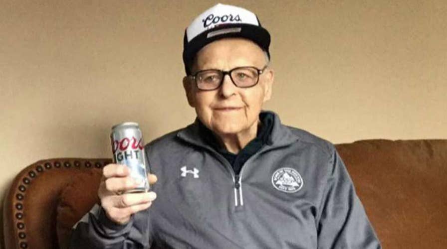 Meet the 101-year-old vet who drinks a Coors Light every day