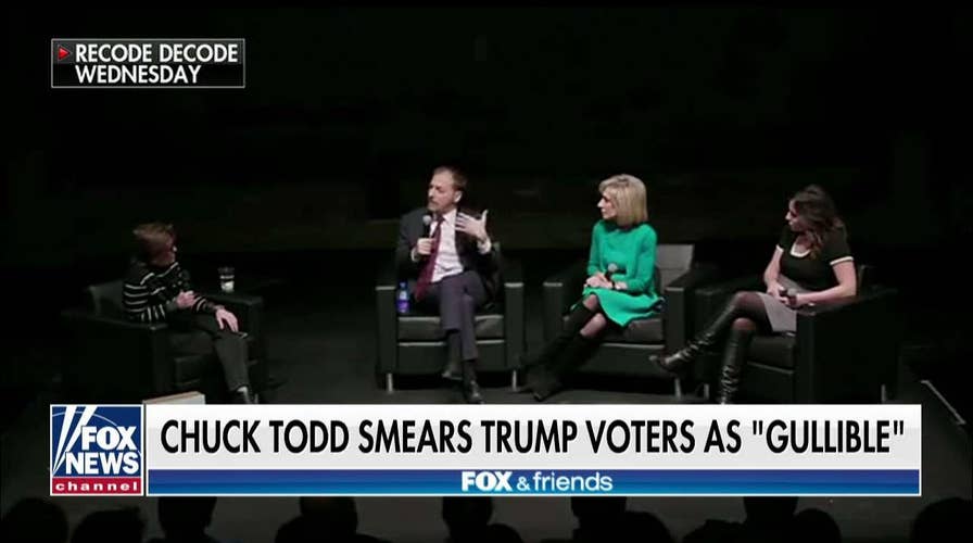 Chuck Todd Blasts Trump Voters as Gullible