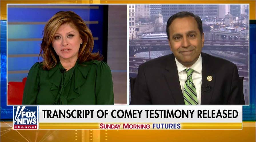 Krishnamoorthi on James Comey Testimony