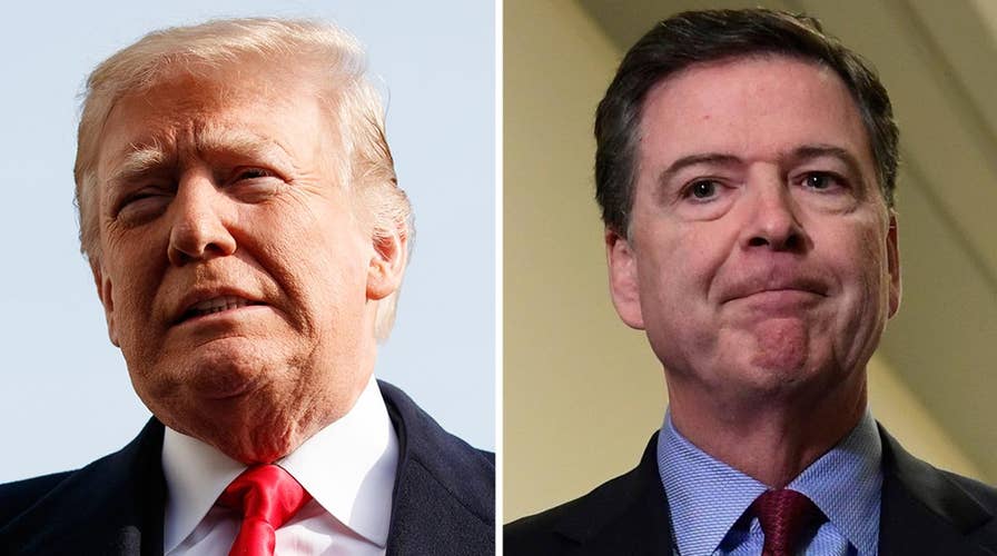 Trump, Comey trade barbs over ex-FBI director's testimony
