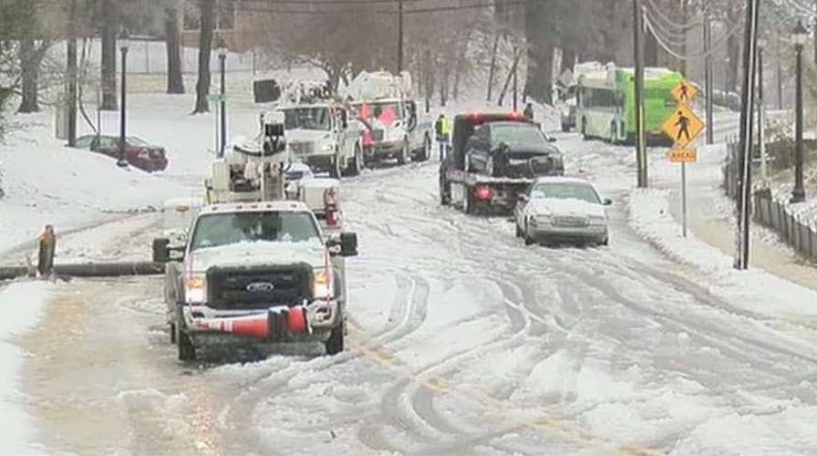 Southeast recovering from rare deadly snowstorm