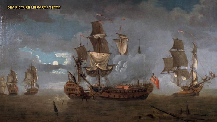 Remains of US Revolutionary War frigate discovered